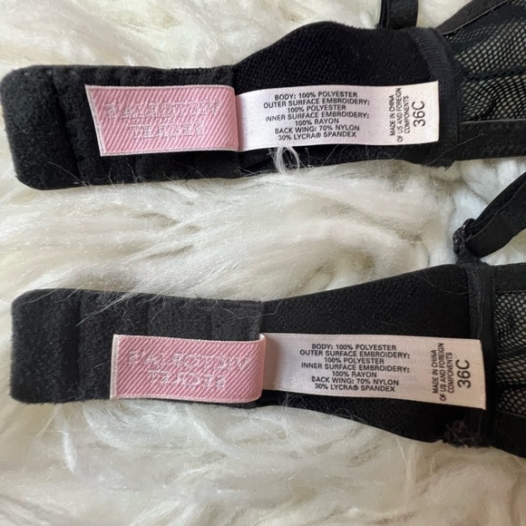 Victoria's Secret Black Lace Bra Intimates - Picture 7 of 8